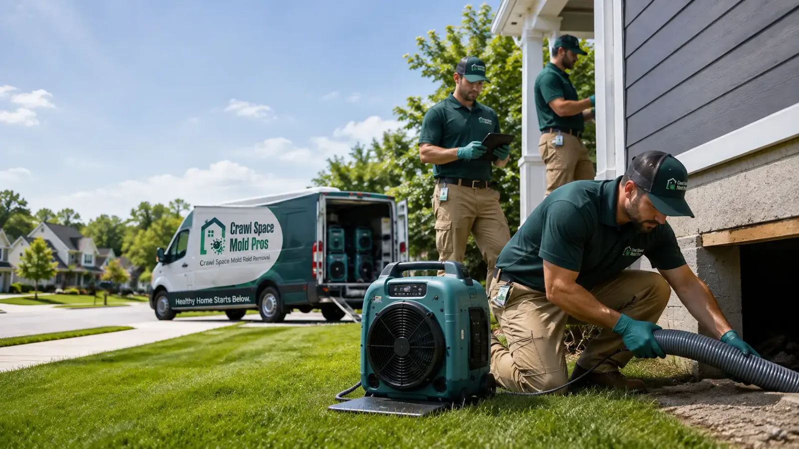 Crawl Space Mold Removal in Palm City, FL